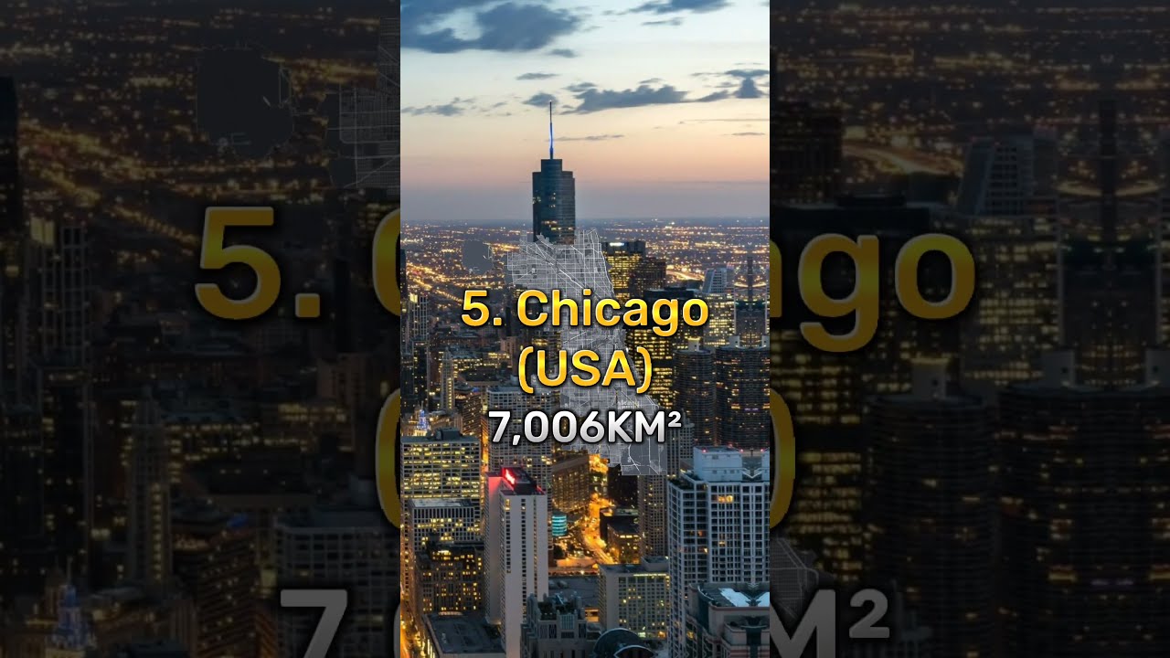 Top 10 Largest Cities In The World By Land Area City Top10 Trending Ytshorts