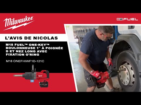 Boulonneuse 1″ à poignée D et nez long M18 FUEL™ M18 ONEFHIWF1D - L'avis de Nicolas