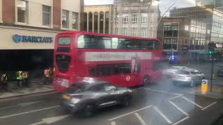 London Buses Route 128 10129 10134 Stagecoach to Claybury Broadway in Barkingside (Part 6)
