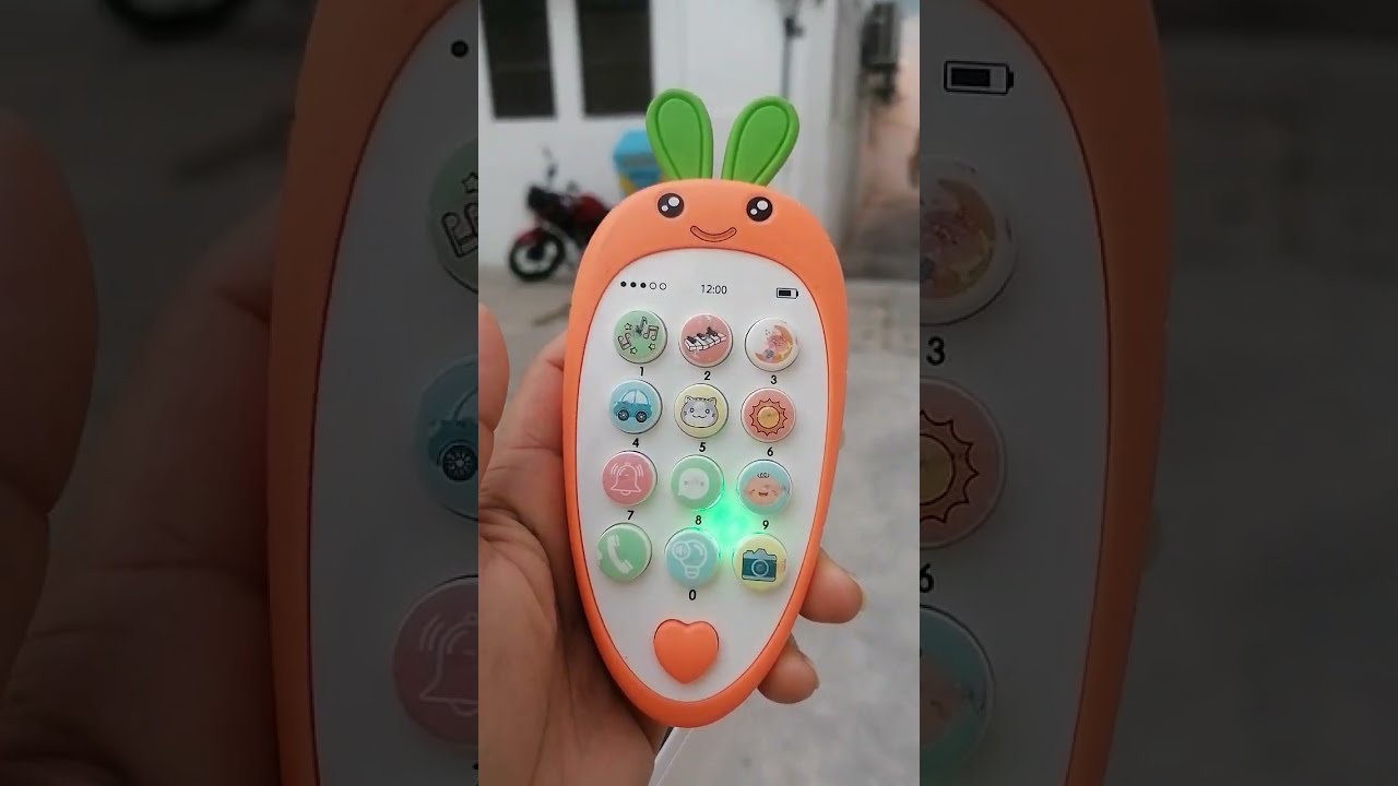 CUTE LEARNING PHONE TOY Digitallearning Satisfying Soundeffects Chickensound Amazing Smarttoy