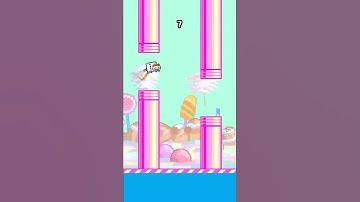 Flappy Nyan replay: 23 points!