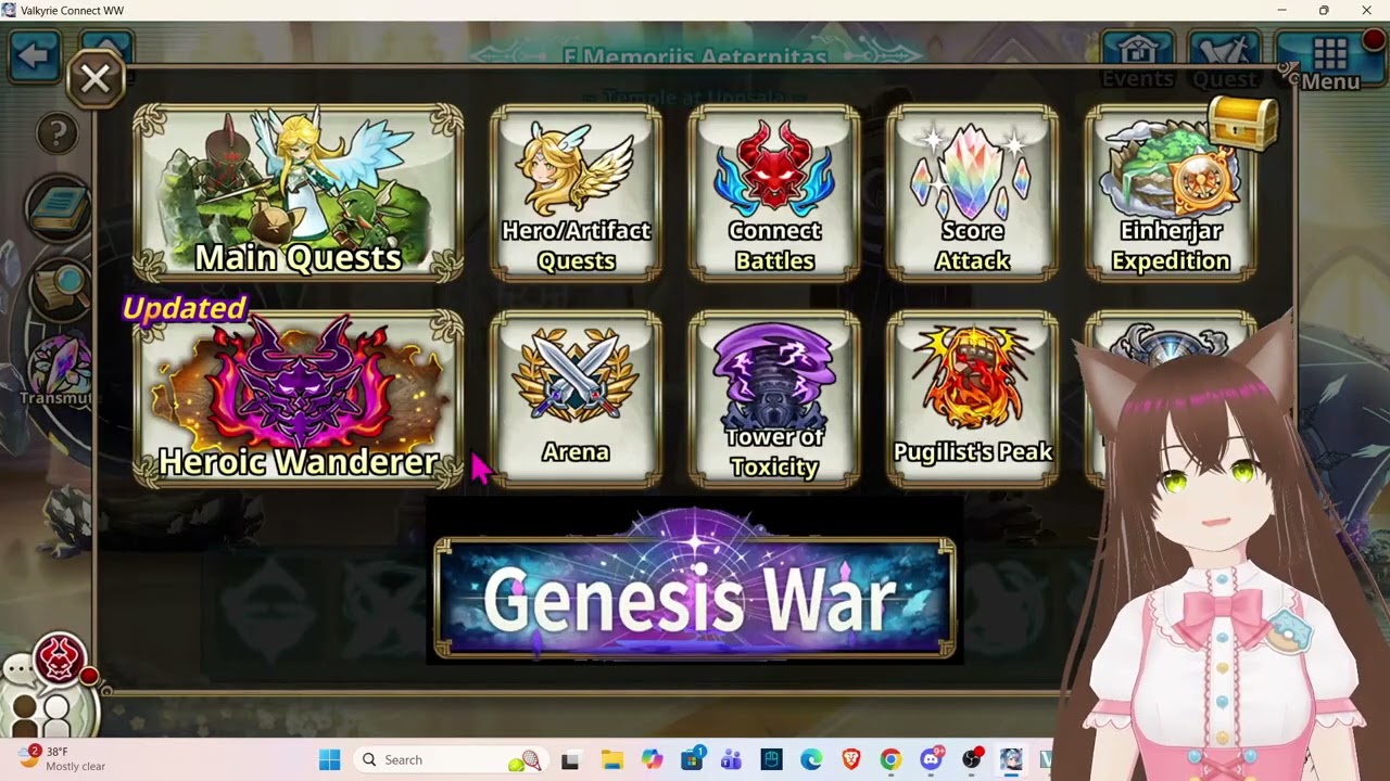 Valkyrie Connect - Updated Progenitor Guide