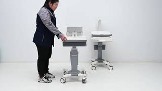Mk-Pc01 Medical Computer Cart On Wheels