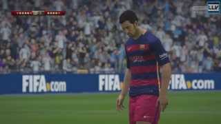 Real Madrid 9 - 10 FC Barcelona (Penaltis) Epico - FIFA 16