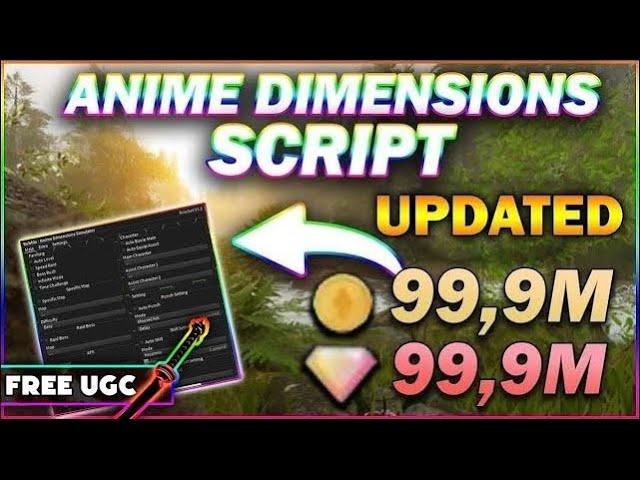 🌠 FREE UGC] Anime Dimensions Simulator OP Script (2023) PASTEBIN 