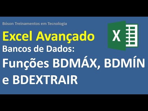 Mais Funções de Bancos de Dados do Excel: BDMÁX, BDMÍN e BDEXTRAIR