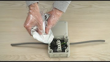 Installation T60 avec Résine – OBO Bettermann