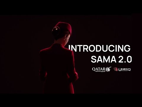 Introducing Sama: a UneeQ digital human for Qatar Airways