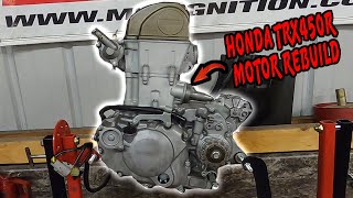 2005 HONDA TRX450R MOTOR REBUILD (BACK TO LOOKING LIKE FACTORY!)