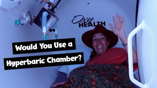 Would You Use a HYPERBARIC OXYGEN CHAMBER?? 😱😳