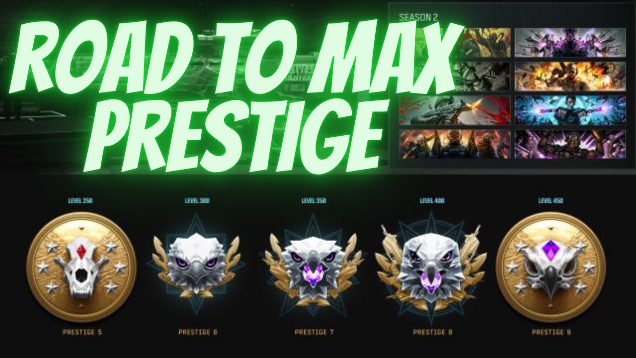 MW3 Warzone Road To Max Prestige YouTube