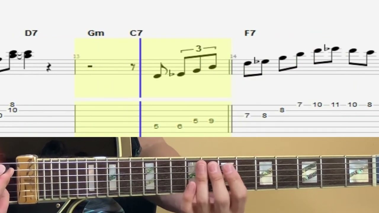 F Blues Jazz Etude Chromatic + Chord Solo