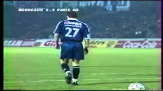 Bordeaux 5 - 3 Paris SG (16-11-1996) Division 1