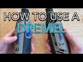 How to Use a Dremel Rotary Tool & Its Accessories