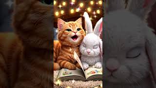 Sleepy Kitten’s Magical Bedtime Story 🌙🐱✨ #cartoon #cat #shortsfeed #ai #kitten