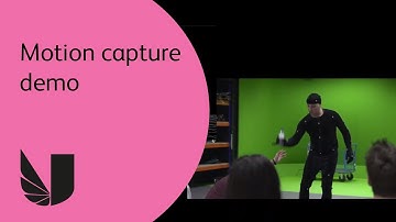 Motion capture demo by the London School of Film, Media and Design