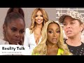 Karen Tells Candiace She'd Call The Law On Monique, Gizelle Says Monique Has Dirt On Karen