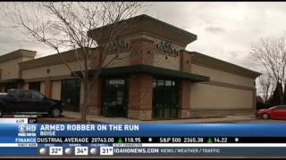 Boise Police Search for Armed Robber