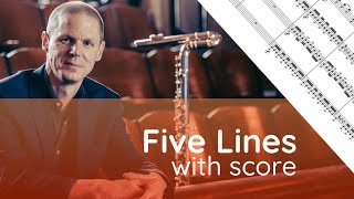 Derek Charke - Five Lines (for flute quintet)