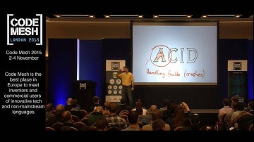 Transactions: Myths, Surprises and Opportunities - Martin Kleppmann