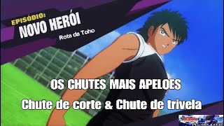 OS CHUTES MAIS APELÕES DO CAPTAIN TSUBASA RISE OF NEW CHAMPIONS: