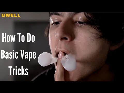 How to Vape Trick Like a PRO!  UWELL ????Crown Pod - Big Clouds