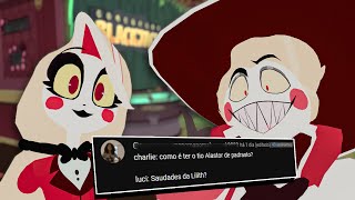 ALASTOR é padrasto da CHARLIE? LUCIFER não gosta nada disso em HAZBIN HOTEL VR