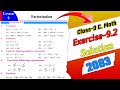 Class 9 Math Exercise 9.2 Solution English Medium | Class 9 Math Lesson 9 Exercise 9.2 Answer in ENG