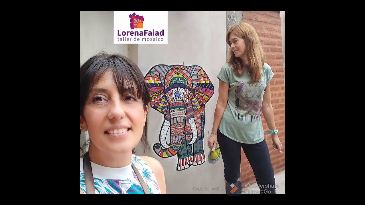 Instalación de malla sobre pared / Lorena Faiad 2020