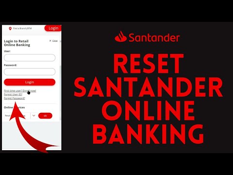 How To Reset Santander Bank Online Banking Password | Recover Santander Bank Login Password