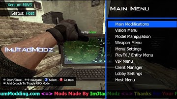 Team Xenium MW3 Mod Menu TU 23 + Download