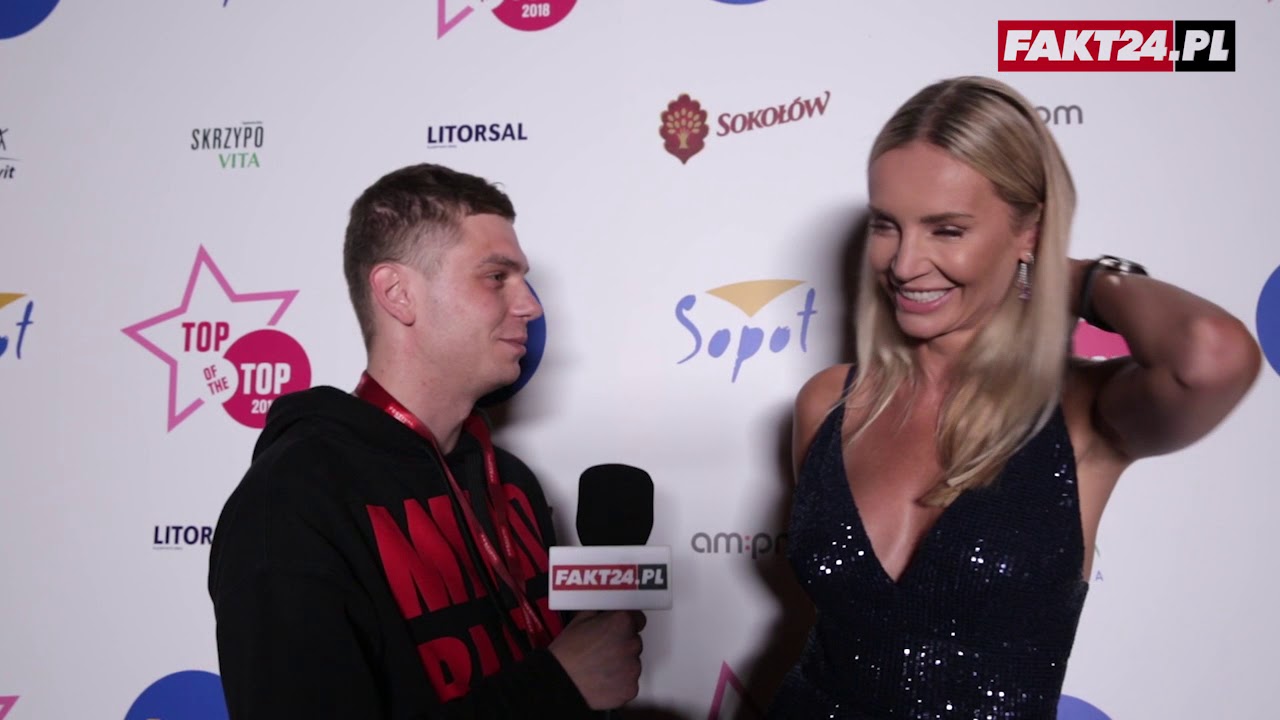 Agnieszka Woźniak-Starak: „Chcę dołączyć do Golców!” newspaper mockup