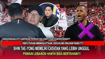 ALLHAMDULILLAH!! SHIN TAE YONG DISAMBUT GIRANGG FANS GANTIKAN PATRICK KLUIVERT? MEDIA VIETNAM DUKUNG