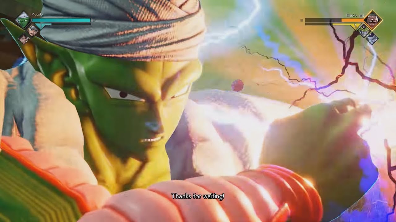 Jump Force Piccolo Vs Blackbeard Gameplay (HD) YouTube