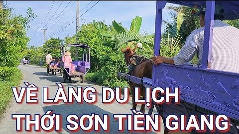 Cù lao Thới Sơn Mỹ Tho Tiền Giang / cồn Thới Sơn / Xã Thới Sơn TIỀN GIANG
