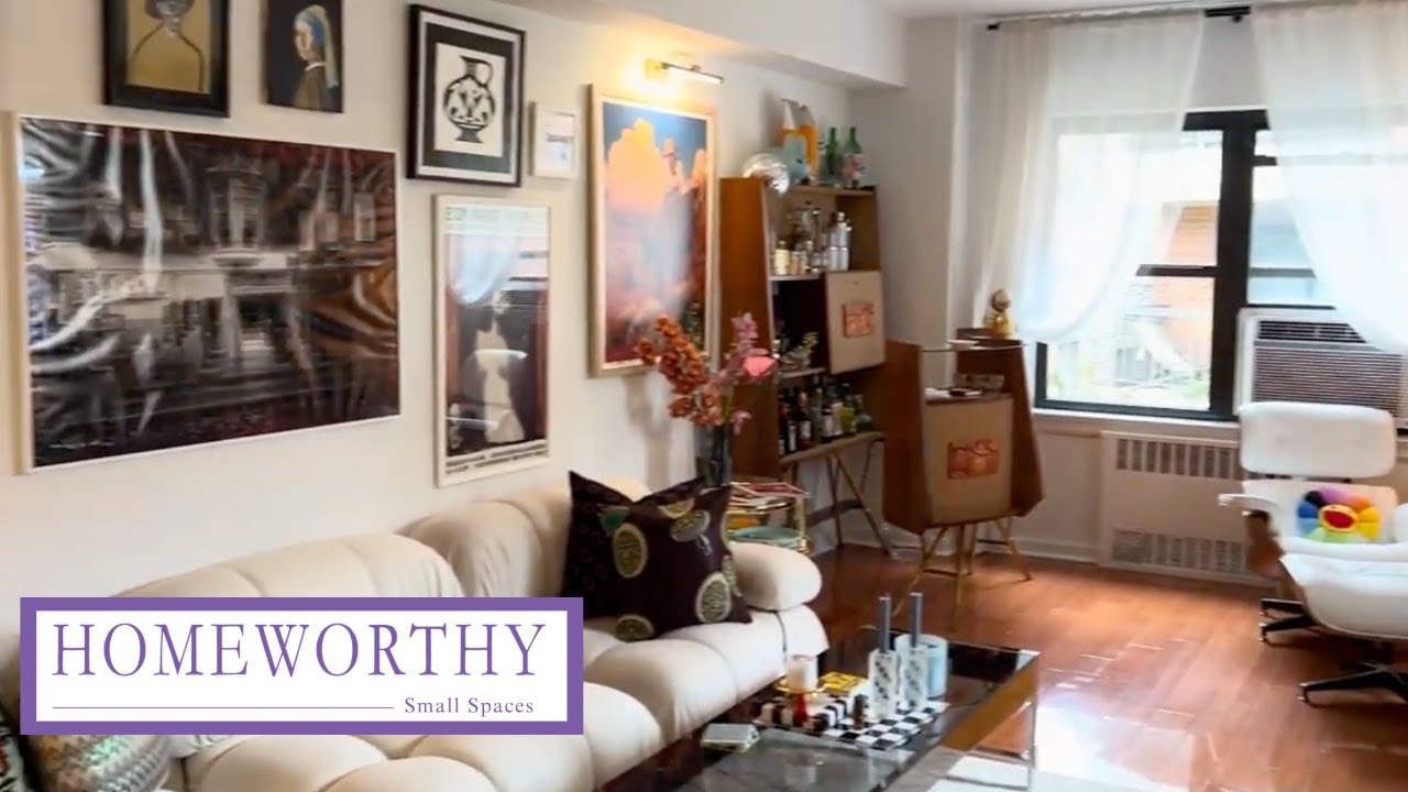 ДИЗАЙН ДЛЯ МАЛЕНЬКИХ ПРОСТРАНСТВ | Интерьер нью-йоркской квартиры Алекса Басса площадью 800 квадр...