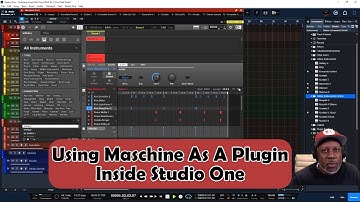 Using Maschine As A Plugin Inside Studio One Tutorial