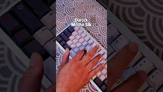 Durock Mocha Silk switches sound test #keyboard #banphimco
