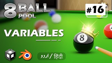 What are the Variables in Unity C# | 8 Ball Pool Game Development Tutorial | Hindi/Urdu