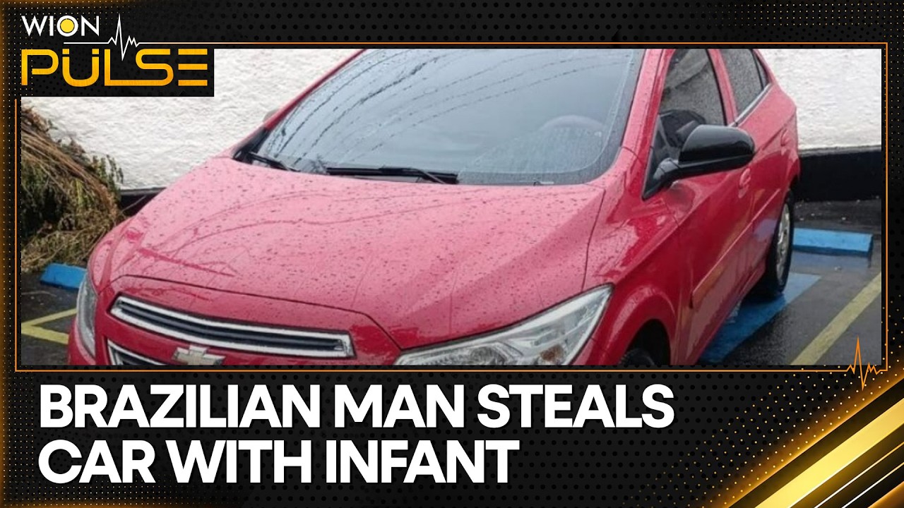 Brazilian Man Steals Car With Two-Months Old Baby Inside | WION PULSE ...