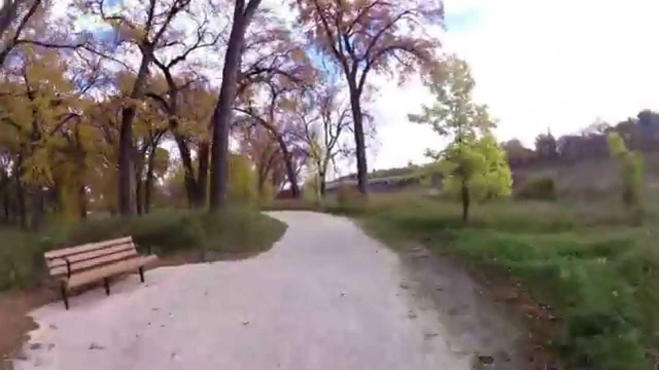 Cycling, Churchill Drive Park, Winnipeg