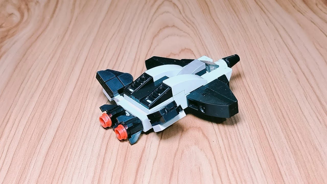 How to Build Mini Lego air YF-23 stealth fighter black widow  MOC | Build lắp ráp máy bay YF-23 #36