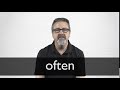 How to pronounce OFTEN in British English
