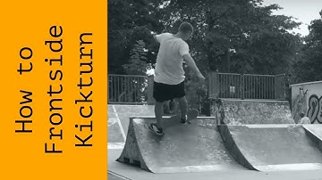 How to frontside kickturn