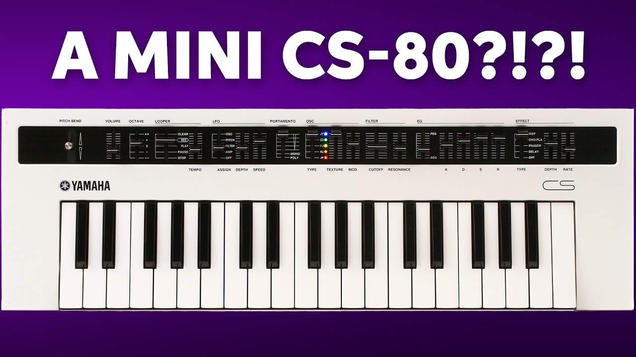 Yamaha Reface CS Virtual Analog Synthesizer | Sweetwater