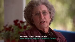 NHRMC Heart Center Patient Barbara Corey