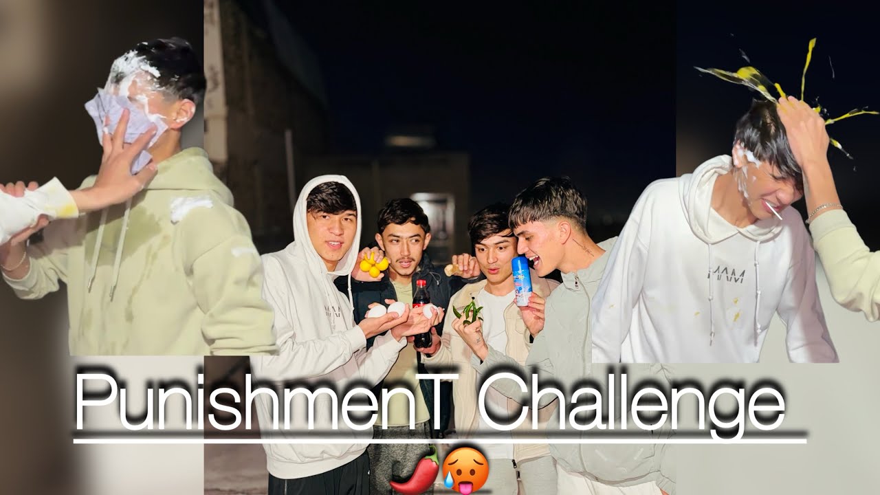 Funniest  Punishment Ever With My Friends 🥵😂