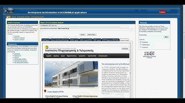 ACCESSIBLE evaluation portal