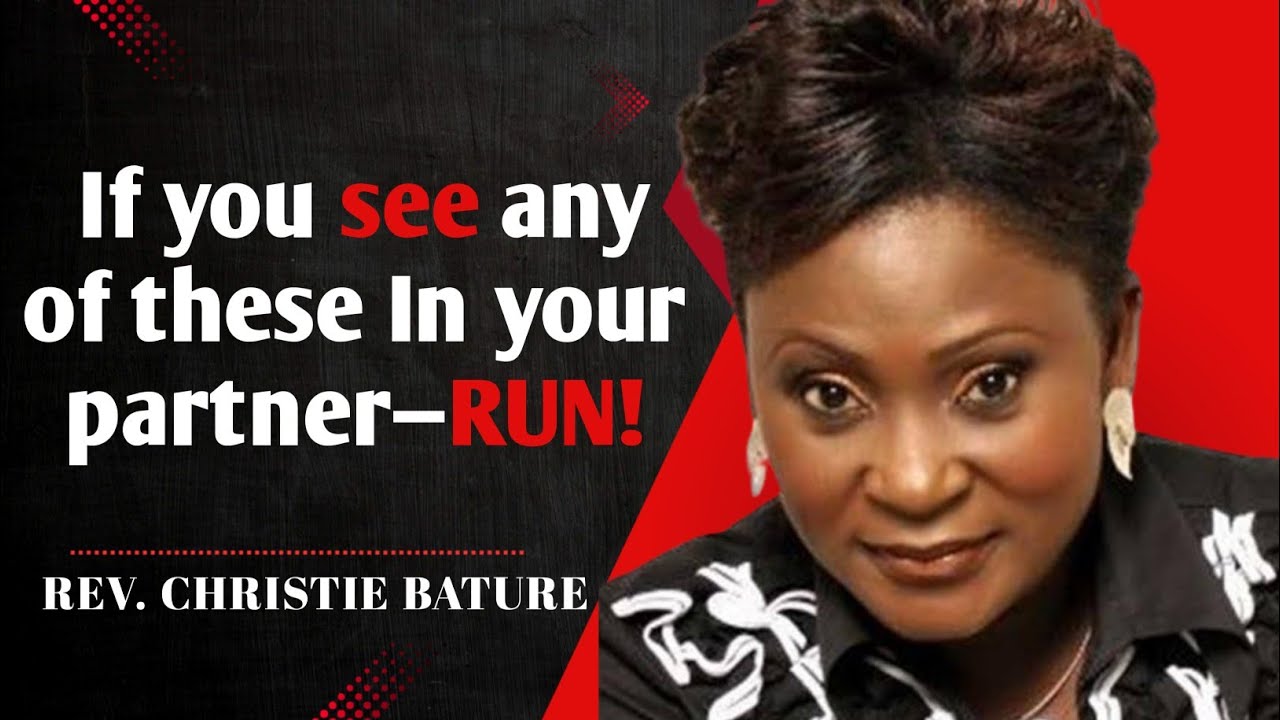 Прежде чем вступать в брак, обратите внимание на эти тревожные сигналы! | Преподобная Кристи Батуре