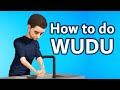 How to do wudu ablution  step by step